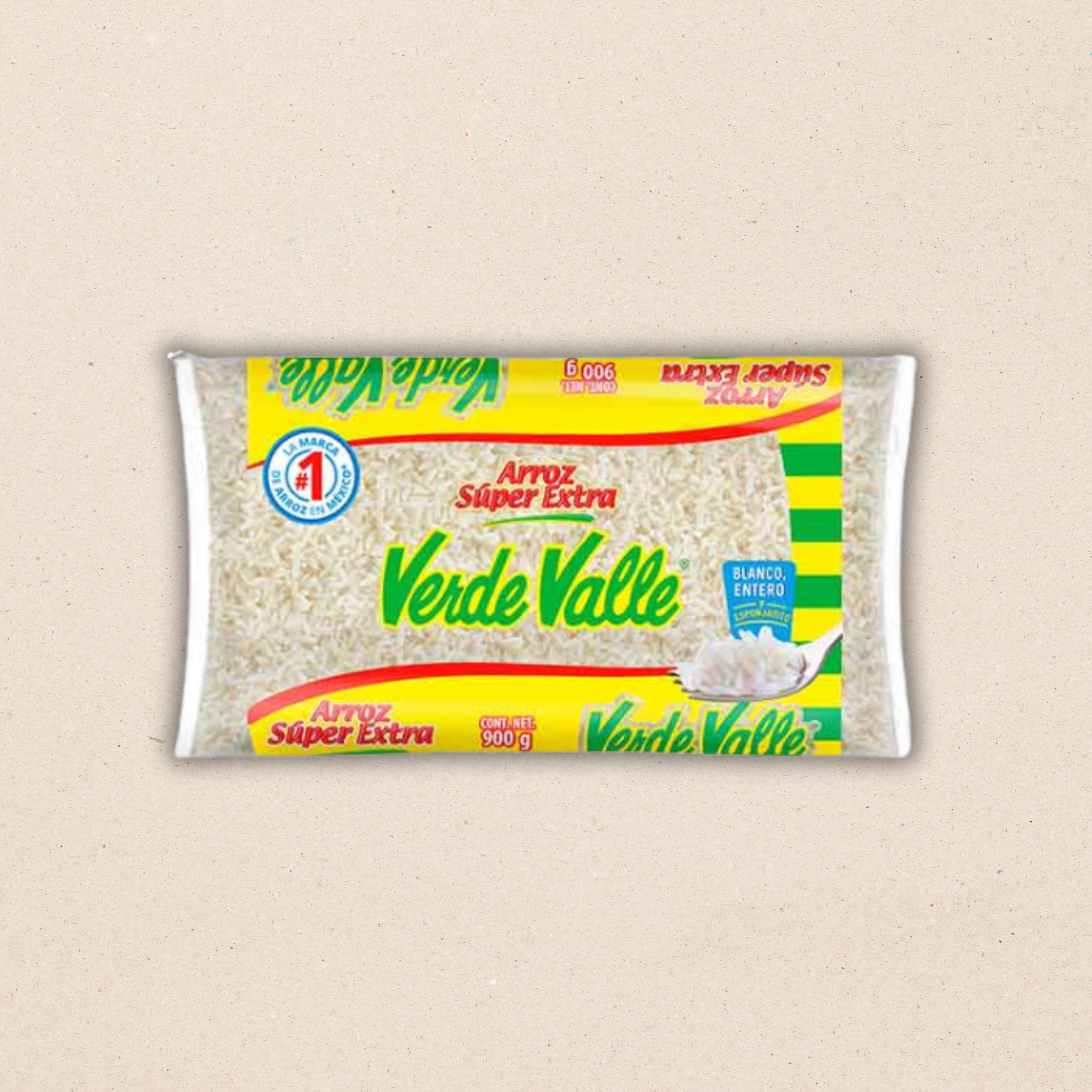 Arroz Súper Extra Verde Valle 900 Gr