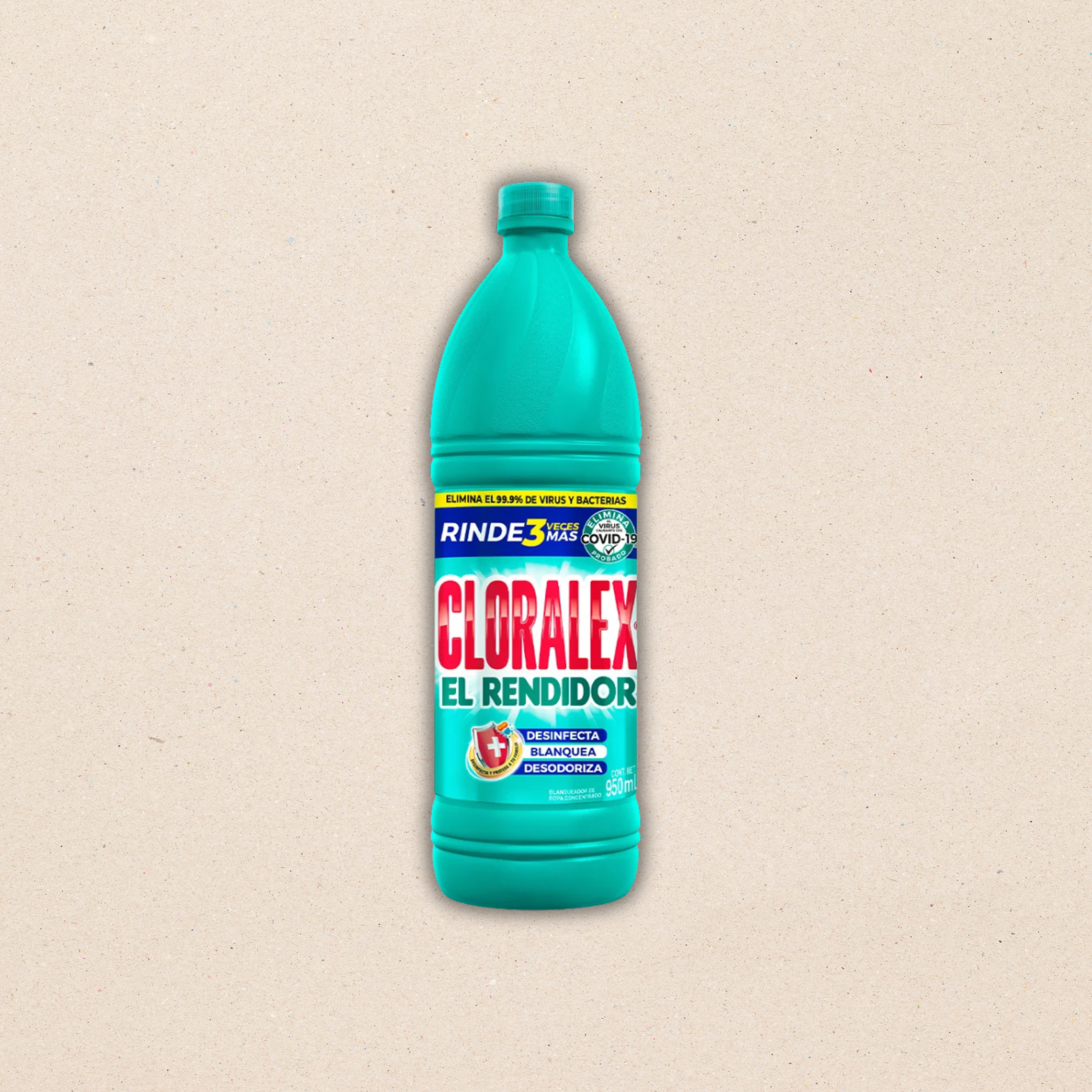 Blanqueador Cloralex El Rendidor 950 ml