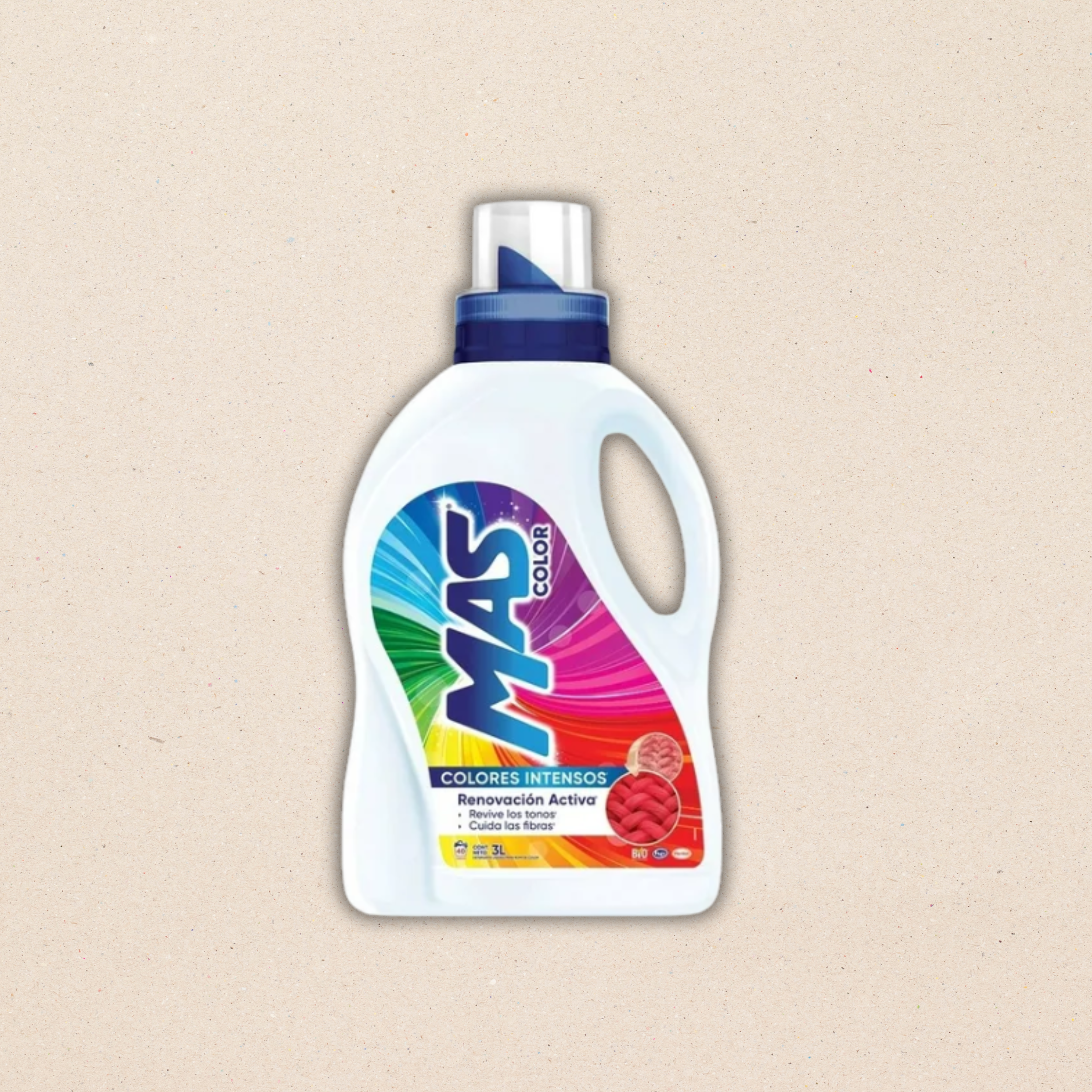 Detergente líquido Mas Color 3Lt