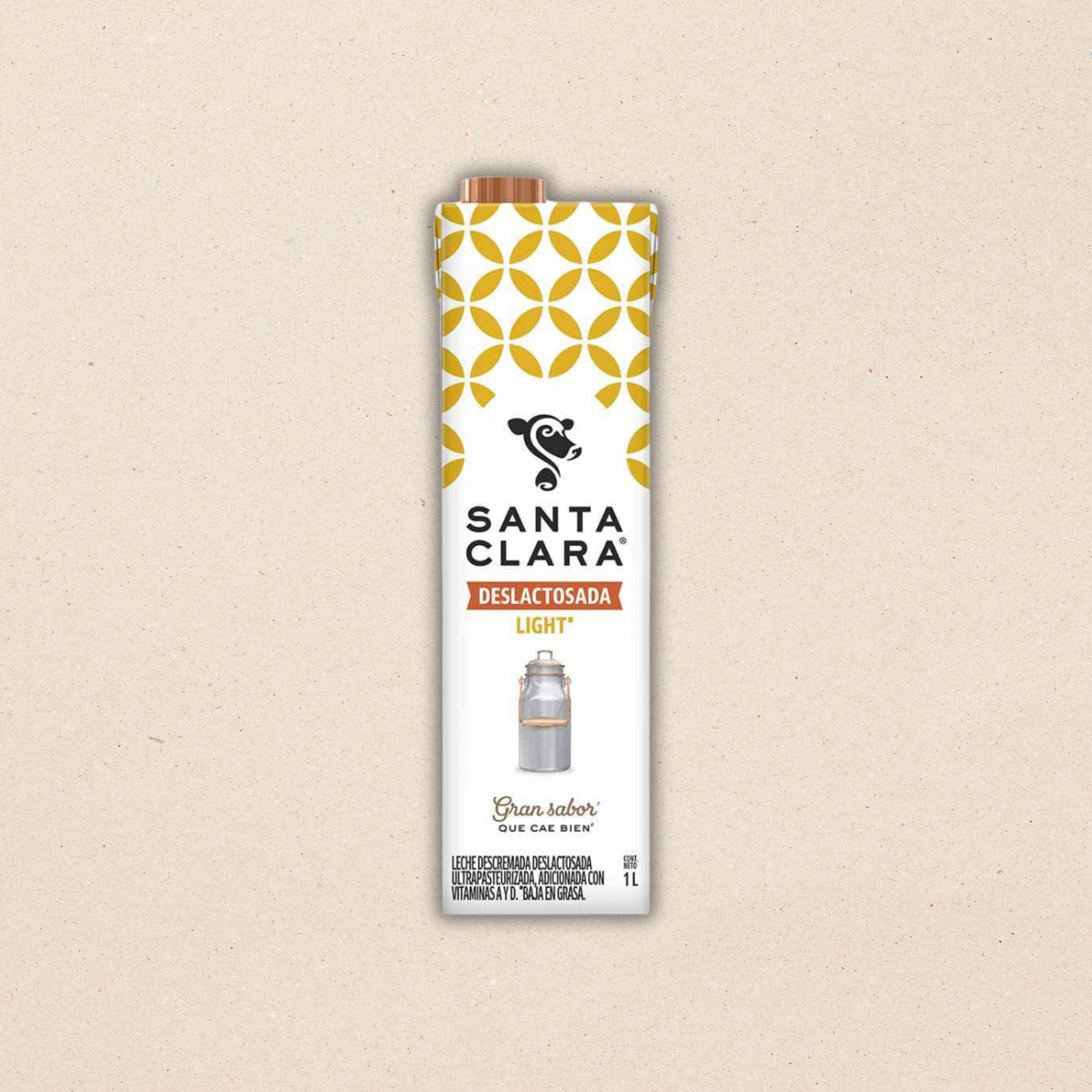 Leche UHT Santa Clara Deslactosada Light 1 Litro