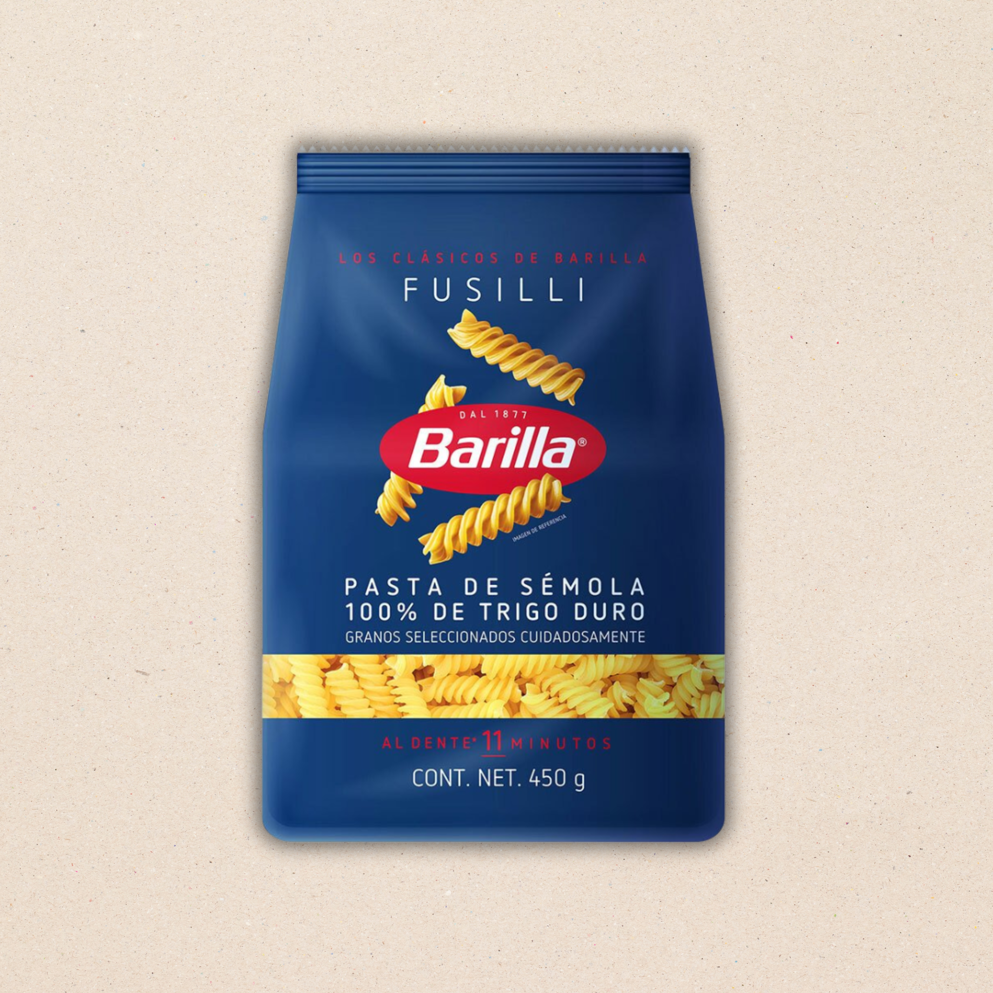 Pasta Barilla Fusilli 450 g