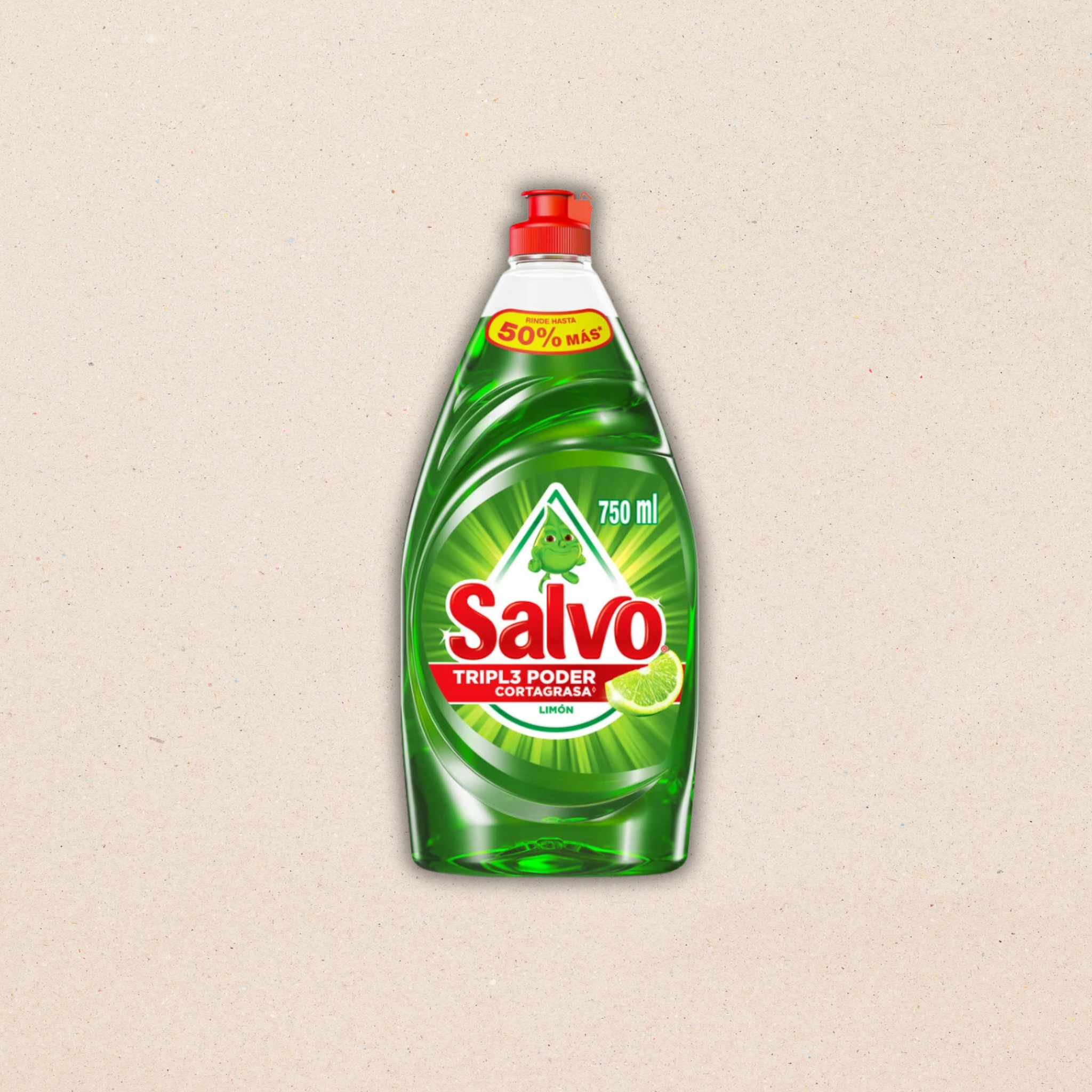 Salvo Limón Lavatrastes Líquido 750 ml