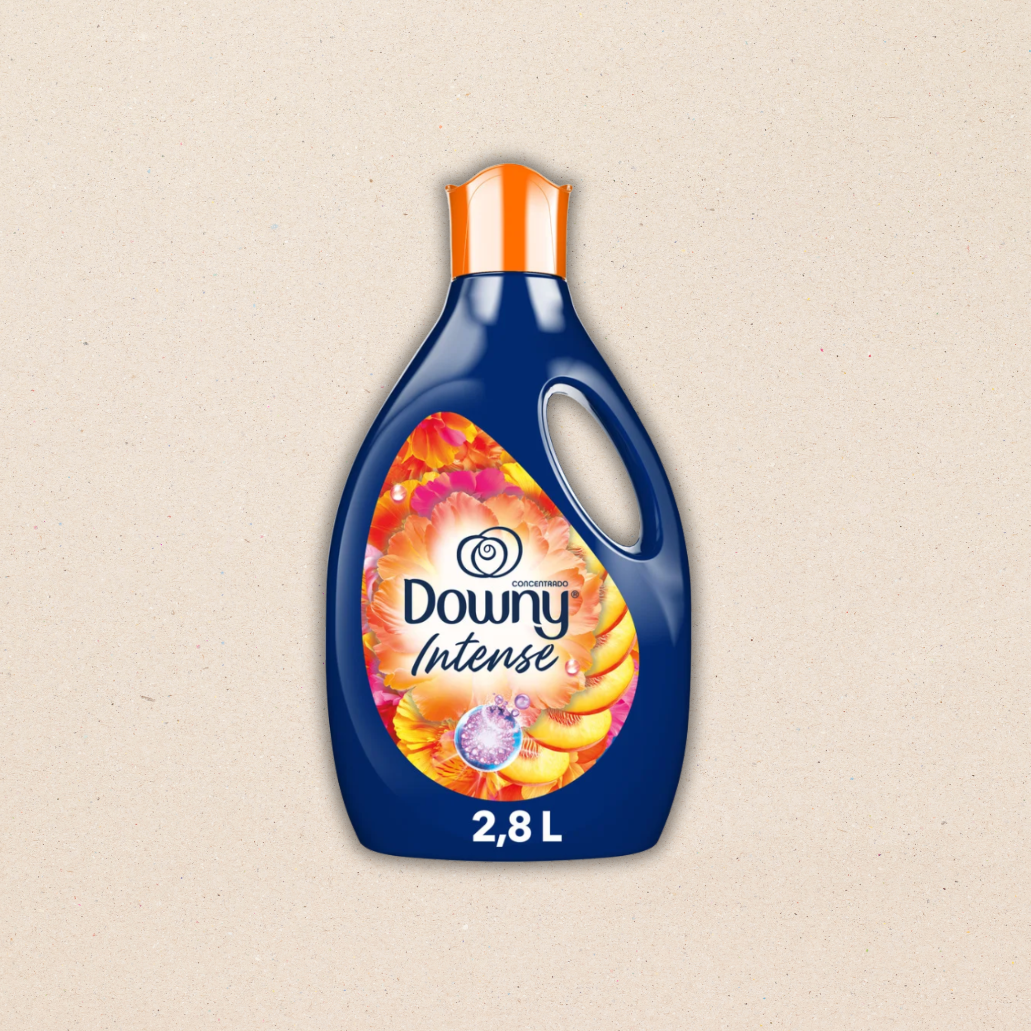 Suavizante de Telas Downy Intense Exótico, Aroma Dulce con Notas Frutales, 2.8 L